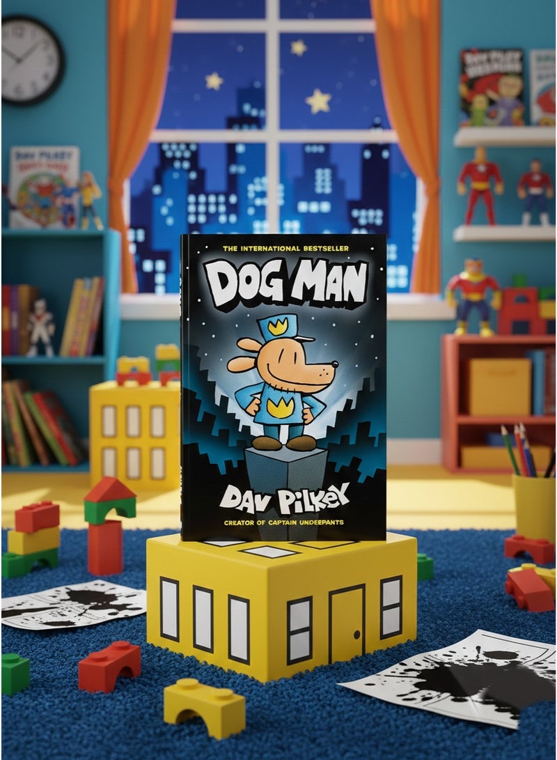 رجل الكلب: رواية مصورة (رجل الكلب #1): من مبتكر شخصية كابتن أندربانتس (طبعة المكتبة) بقلم داف بيلكي (2019، غلاف مقوى) - Image 2